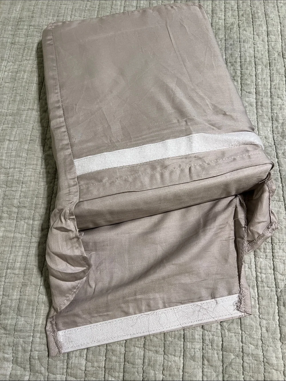 🔥🔥Silver gray cotton percale FULL FLAT  Sheet